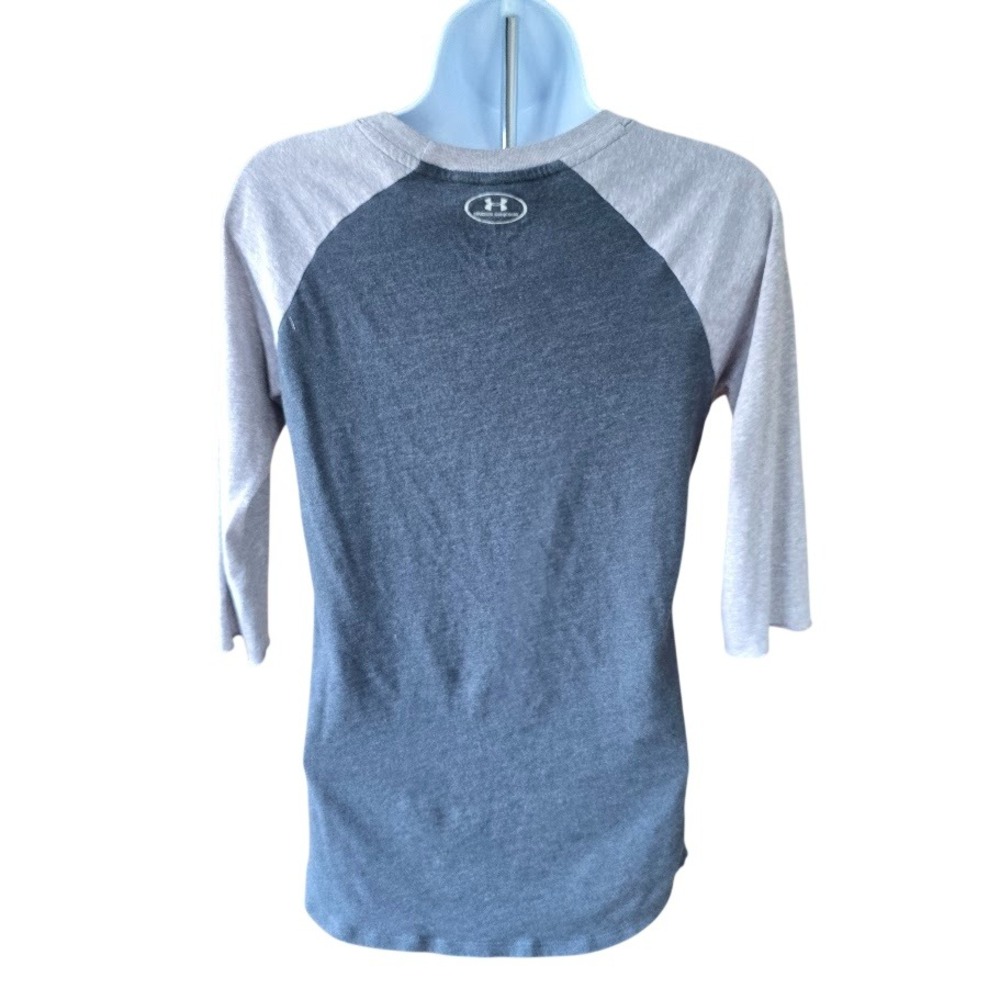 Wonder Woman Under Armour Heat Gear 3/4 Sleeve Raglan Shirt Womens S Athleisure - Picture 5 of 16